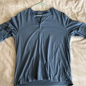 Old Navy Men's Slate Blue Long Sleeve